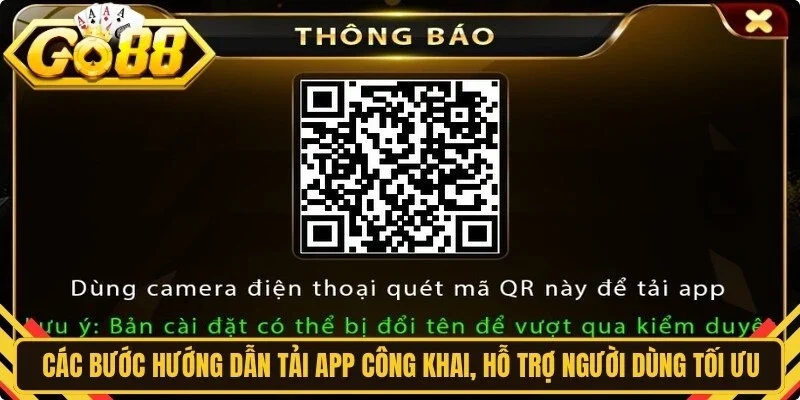 Các bước hướng dẫn tải app công khai, hỗ trợ người dùng tối ưu
