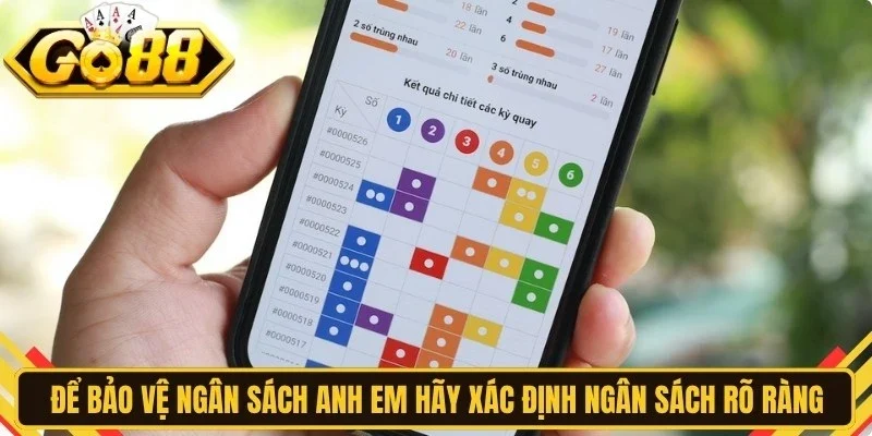 Để bảo vệ ngân sách anh em hãy xác định ngân sách rõ ràng